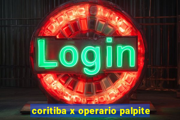 coritiba x operario palpite